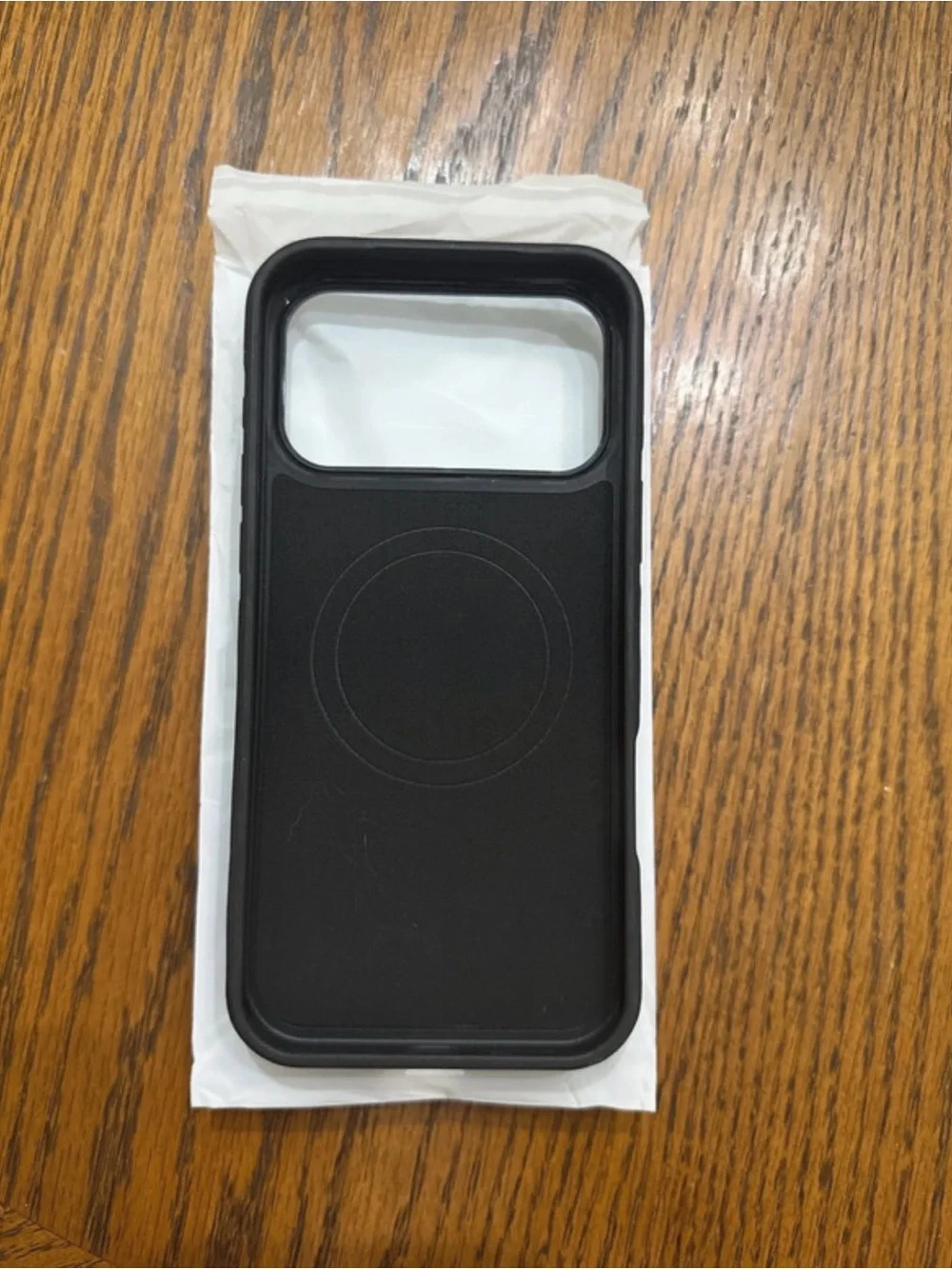 New Black PU Leather Wallet Case iPhone 17 Pro Max